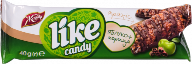 "Like" candies with apples and cinnamon